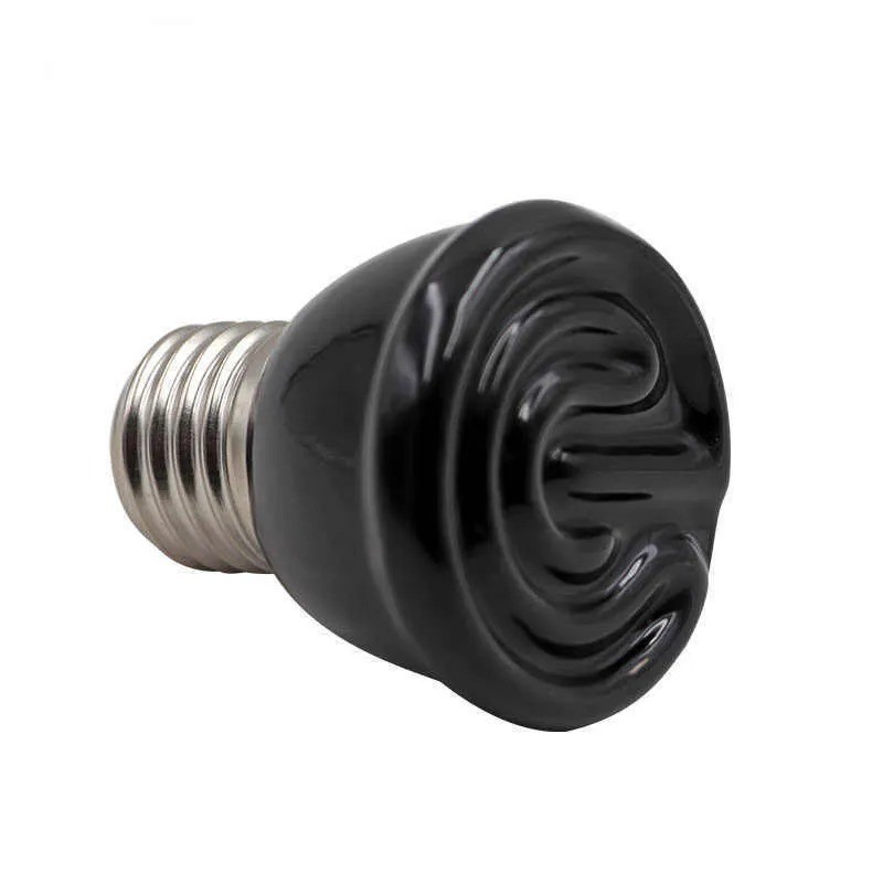 Ceramic Heat Emitter - หลอดไฟอุ่น Emitter ความร้อนแสงอินฟราเรดสําหรับ Lizard Spider สัตว์เลื้อยคลานกล่องเซรามิคอุปกรณ์สําหรับสัตว์เลี้ยง