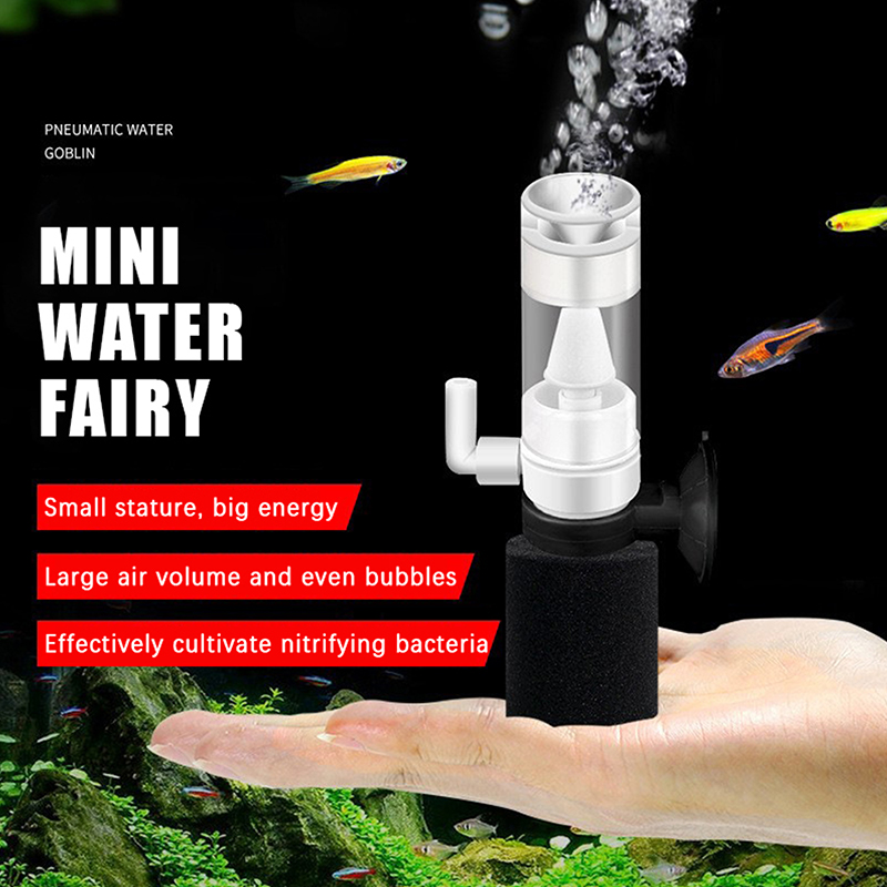 Aquael Filter Fzn - ฟิลเตอร์ฟองน้ำสำหรับตู้ปลาแบบใช้ลม พร้อมระบบทำงานเงียบพิเศษและประสิทธิภาพสูง เหมาะสำหรับตู้ปลาขนาดเล็ก เช่น ปลากัด ปลากะพง
