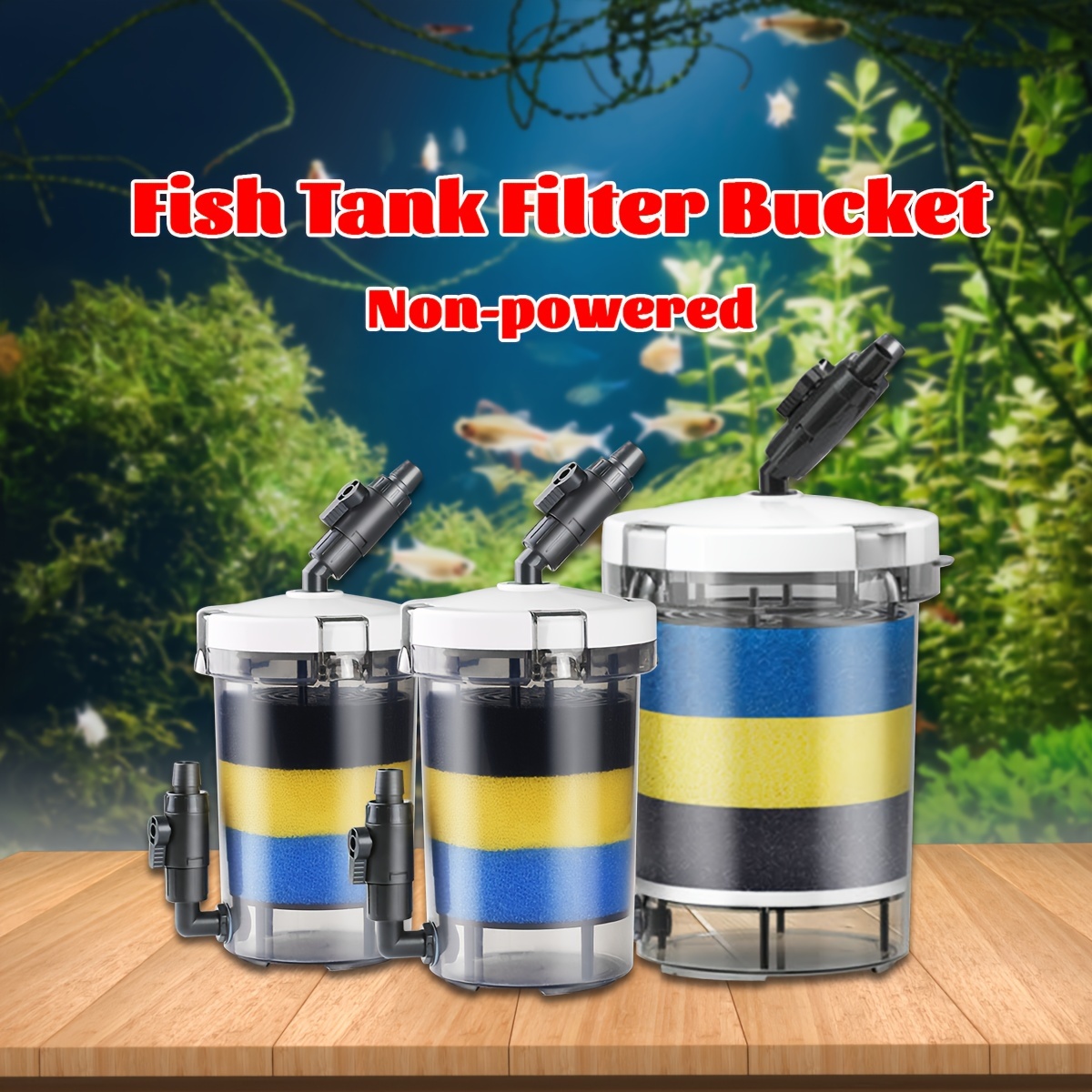 Aquael Filter Fzn - SUNSUN EW-602 EW-603 EW-604 ตัวกรองตู้ปลาแบบไม่ใช้ปั๊ม เงียบ