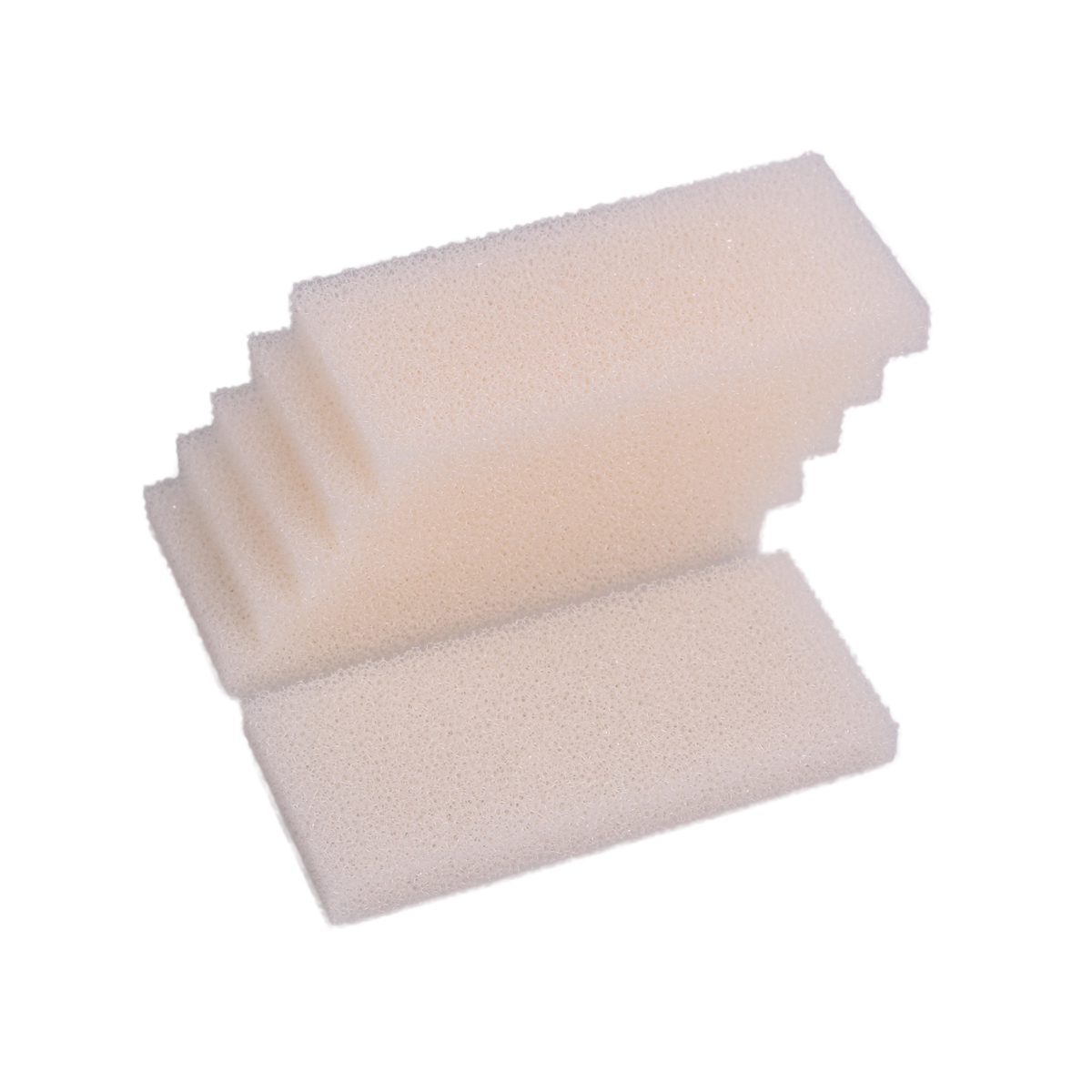 Aquael Filter Fzn - แผ่นโฟมที่เข้ากันได้ทั่วไปเหมาะสําหรับตัวกรองตู้ปลา Fluval U2