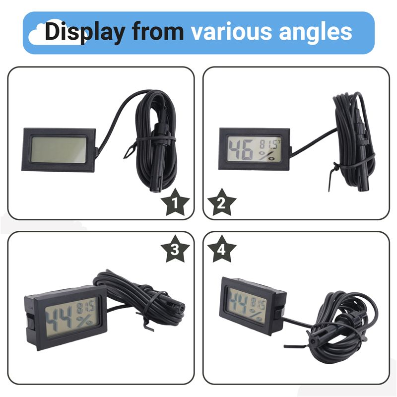 [ใหม่!A93G】 เครื่องวัดอุณหภูมิ - Digital Hygrometer Probe บทวิจารณ์และราคา