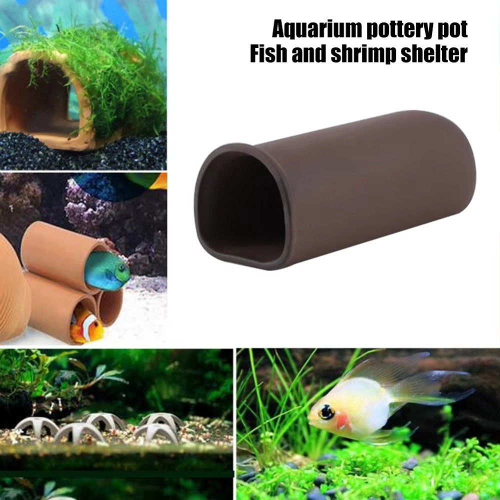 ถ้ำปลาเซรามิกสำหรับเลี้ยงและวา - Hide Cave Ceramic บทวิจารณ์และราคา