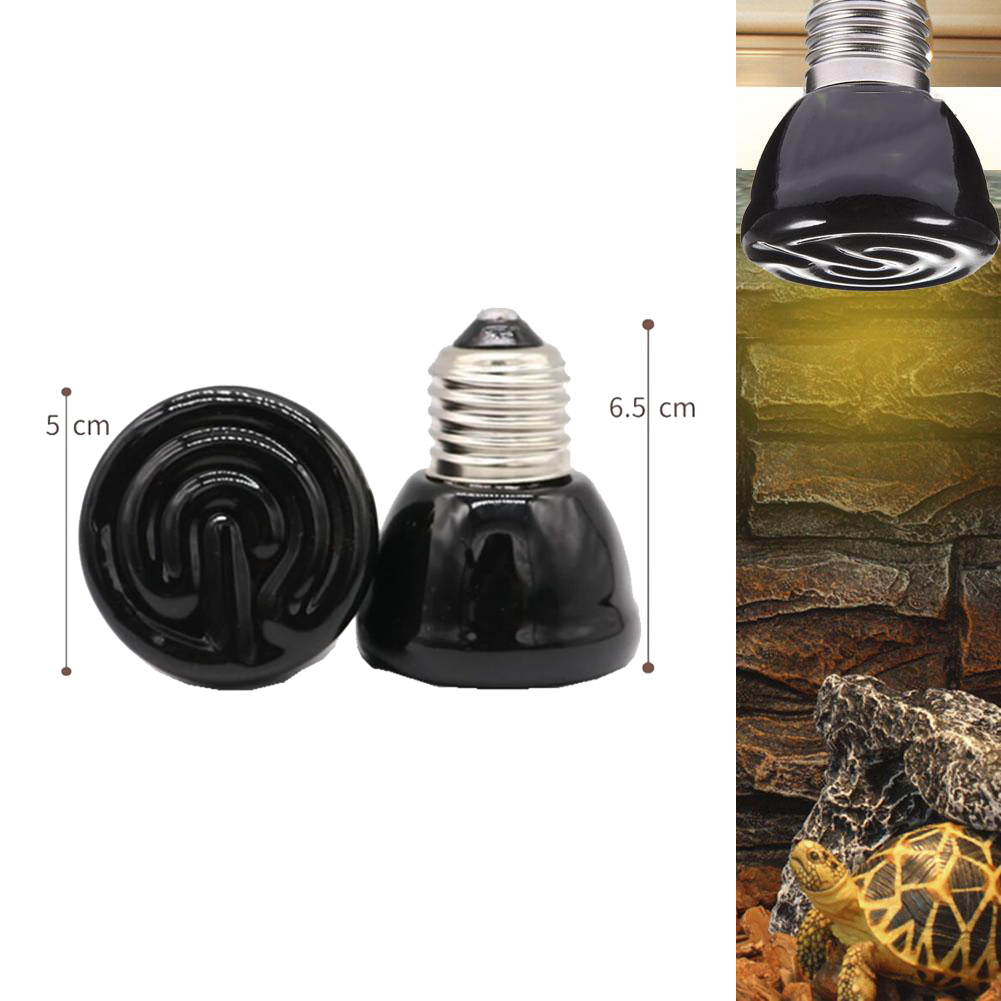 หลอดไฟให้ความร้อนสำหรับสัตว์เล - Ceramic Heat Emitter บทวิจารณ์และราคา