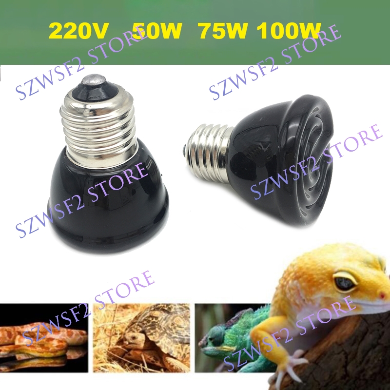 หลอดไฟให้ความร้อนสำหรับสัตว์เล - Ceramic Heat Emitter บทวิจารณ์และราคา