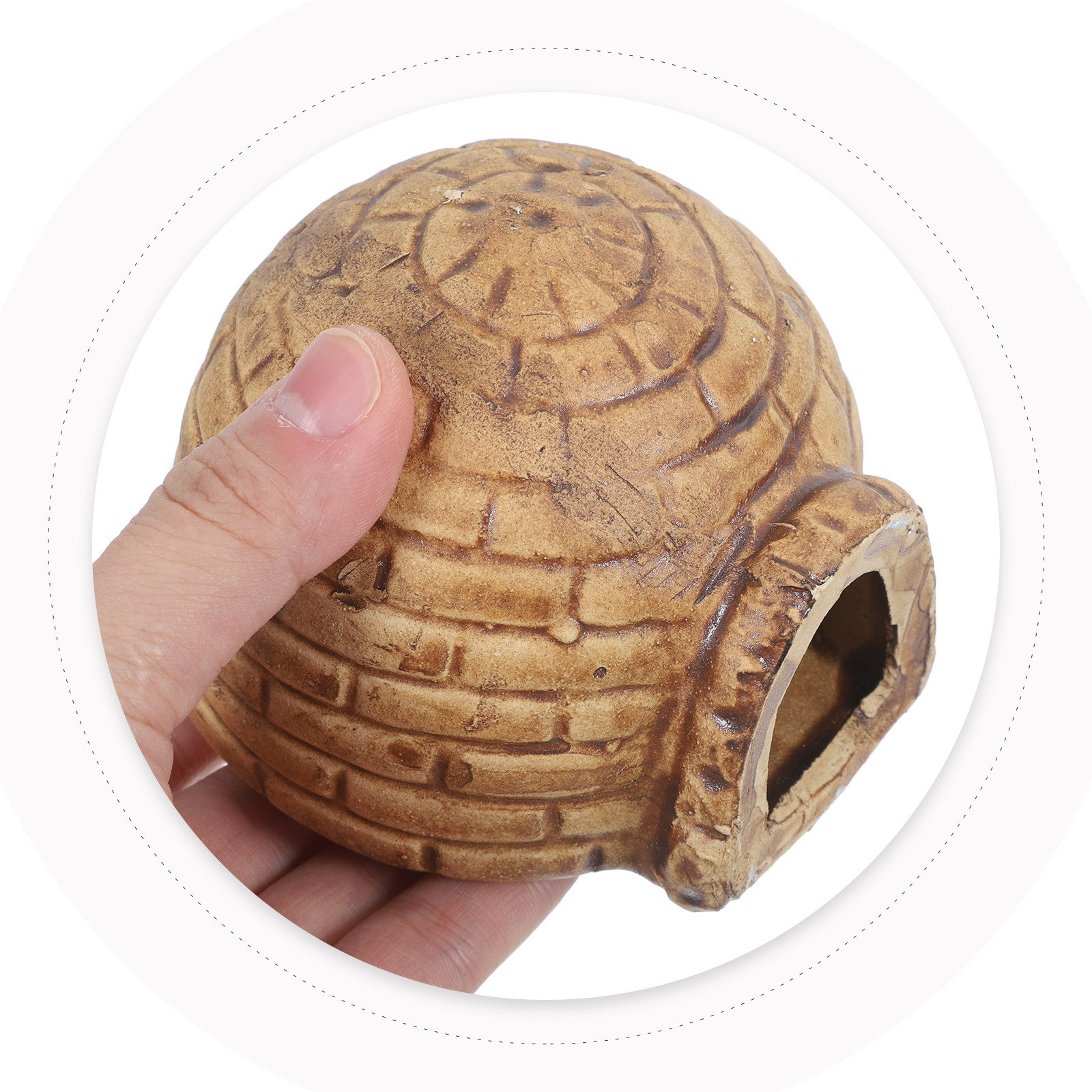 ถ้ำเซรามิกทนทานสำหรับปลาเพลโก  - Hide Cave Ceramic บทวิจารณ์และราคา