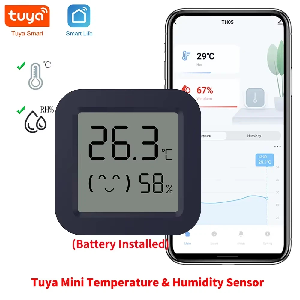 BT เซ็นเซอร์วัดอุณหภูมิและความ - Digital Hygrometer Probe บทวิจารณ์และราคา